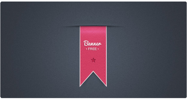 Ribbon Banner Photoshop