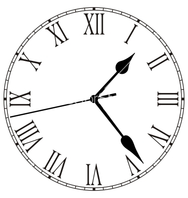 15 Clock Face Vector Images