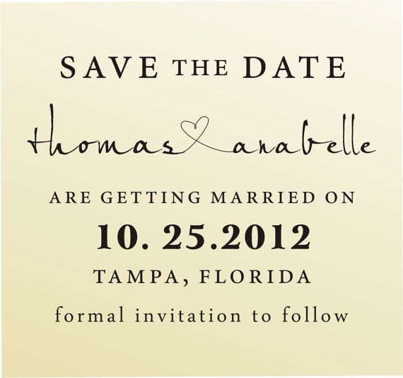 Save the Date Script Font