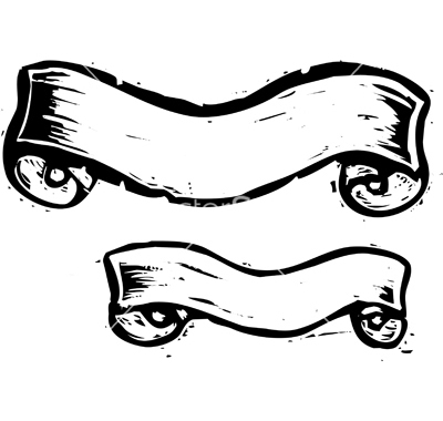 Scroll Banner Vector Scroll Banner Vector
