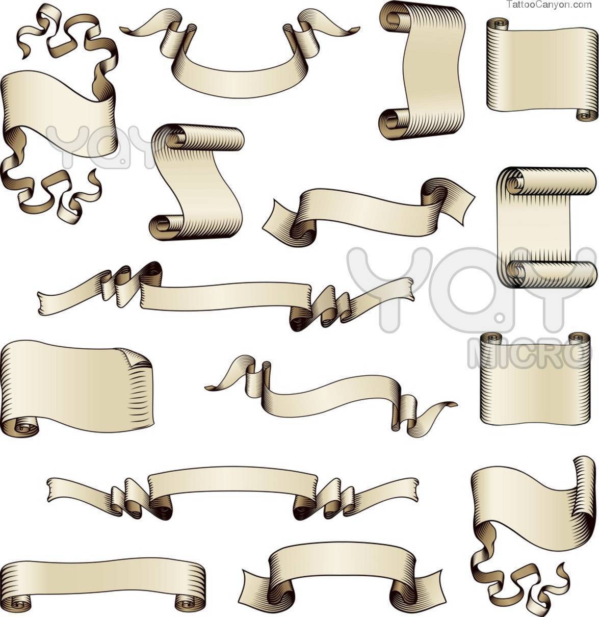 13 Photos of Scroll Banner Vector Free