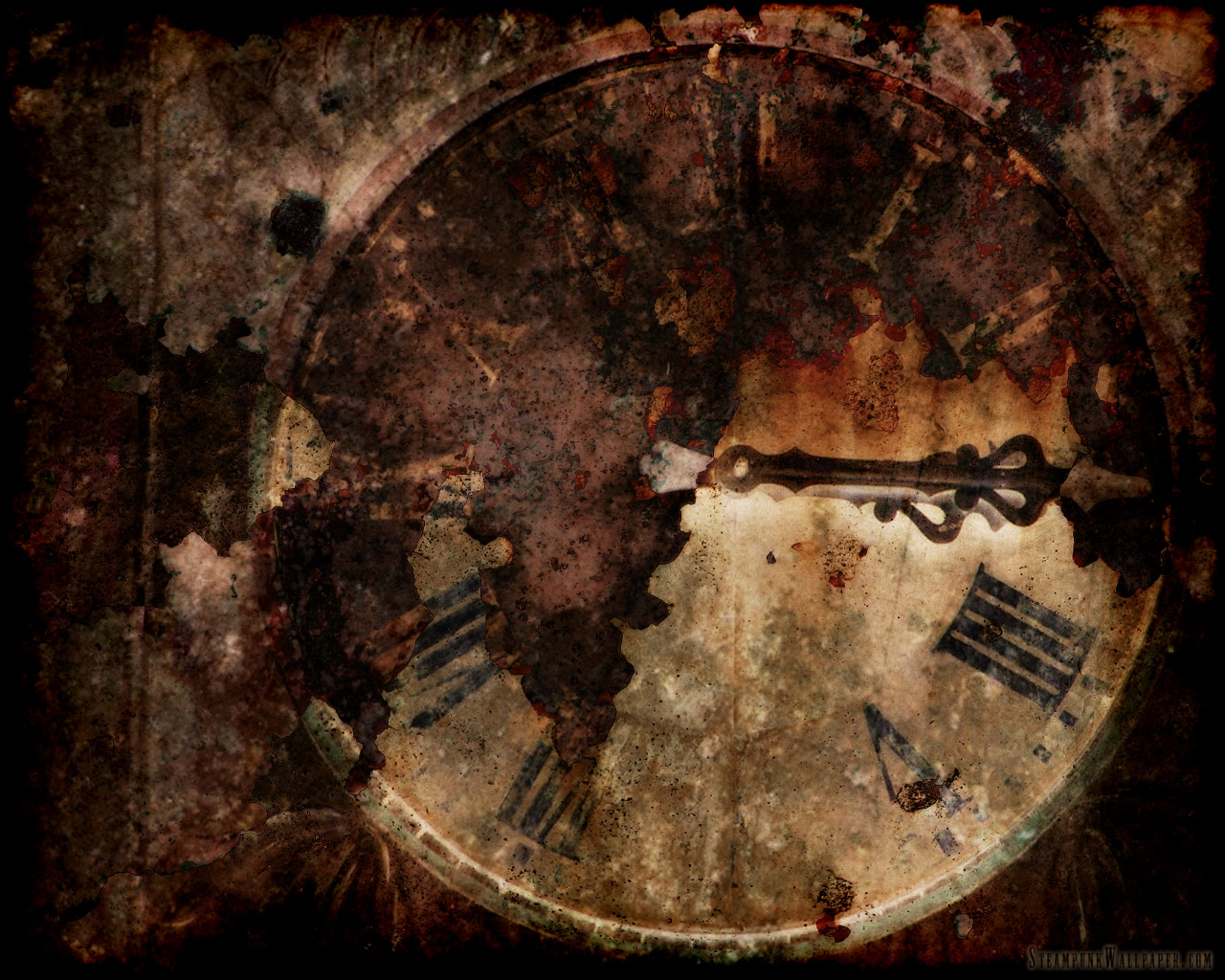 Steampunk Grunge Backgrounds Free