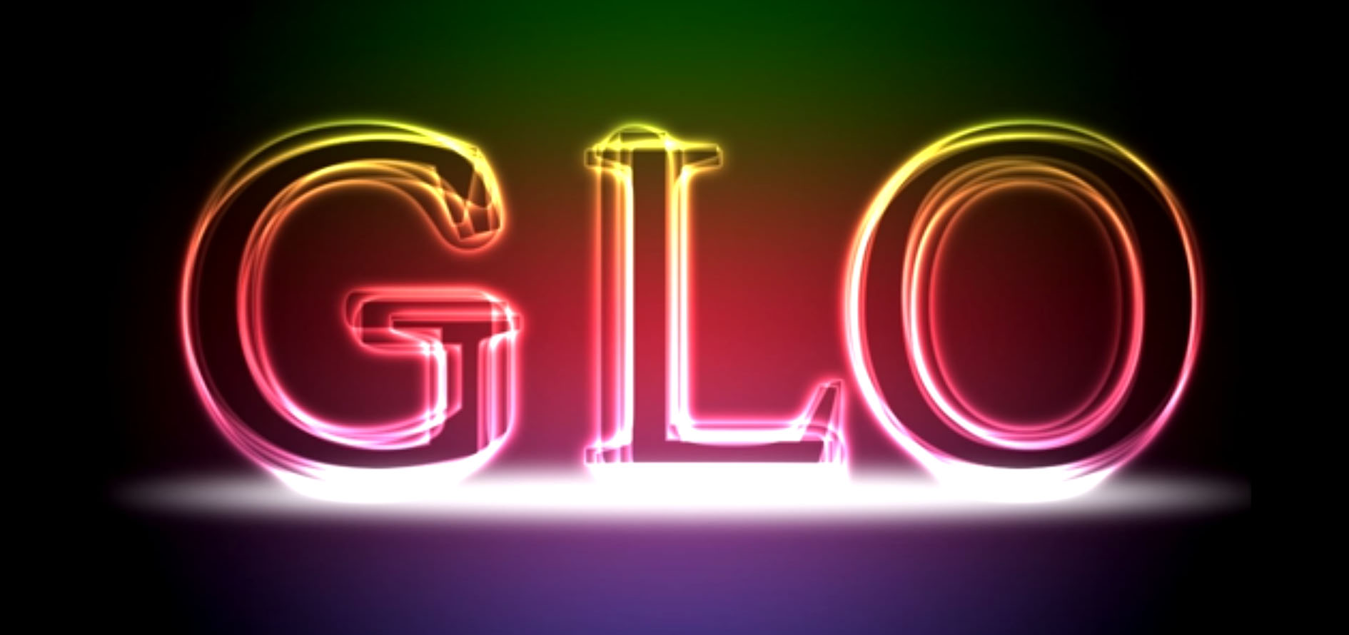 Text Effects Photoshop Glow Tutorial