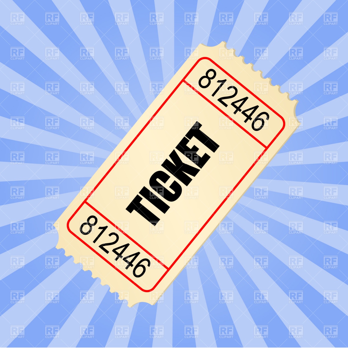 Ticket Stub Clip Art Free