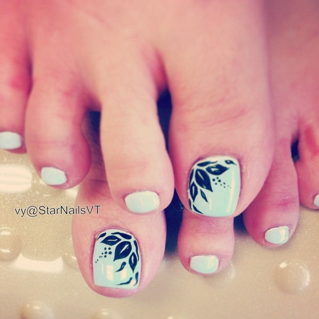 Toe Nails Design
