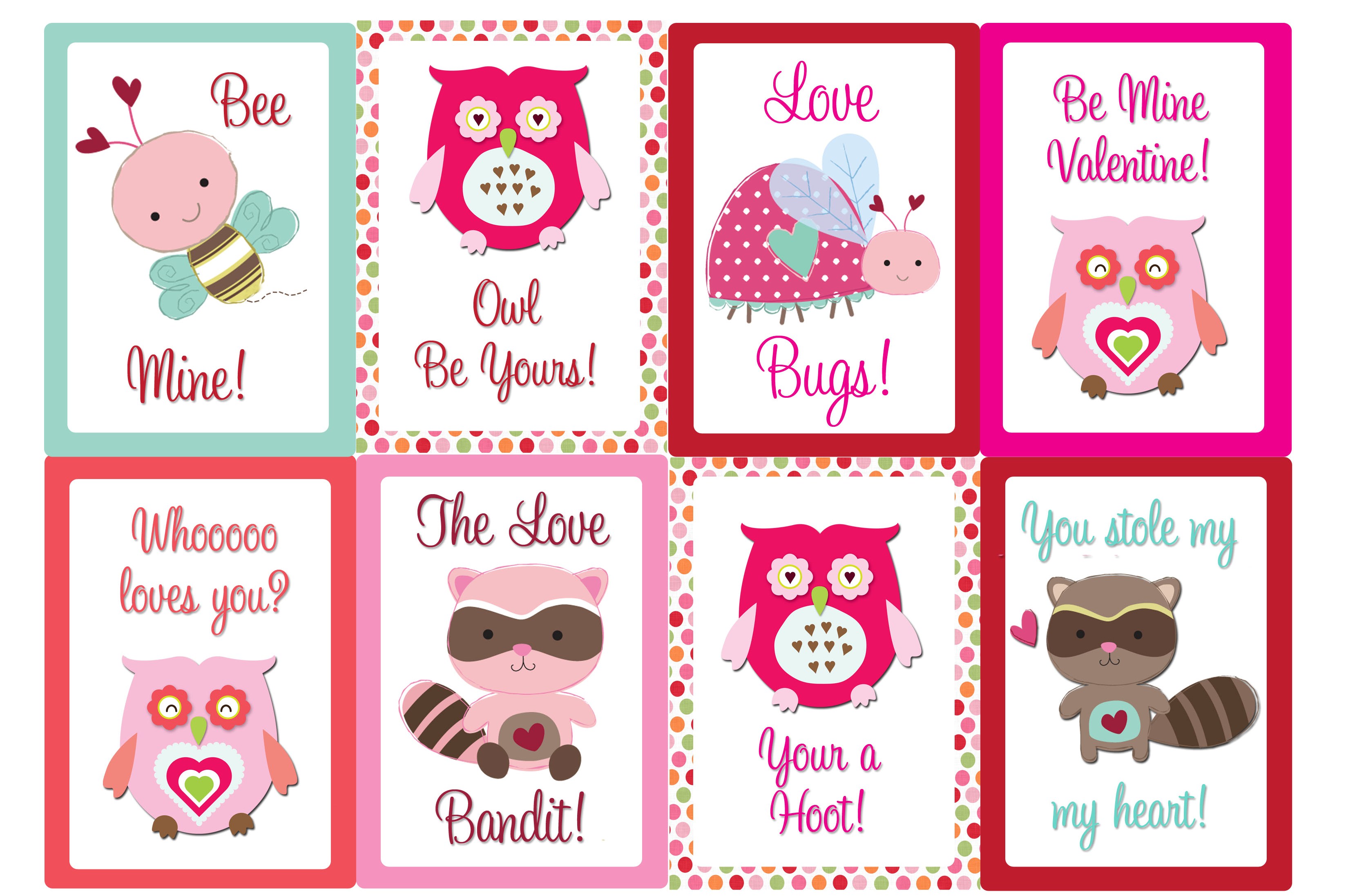 Valentine's Day Cards Printable