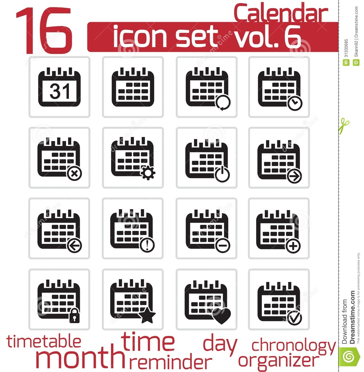 Vector Calendar Icon