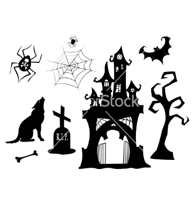 Vector Halloween Silhouettes