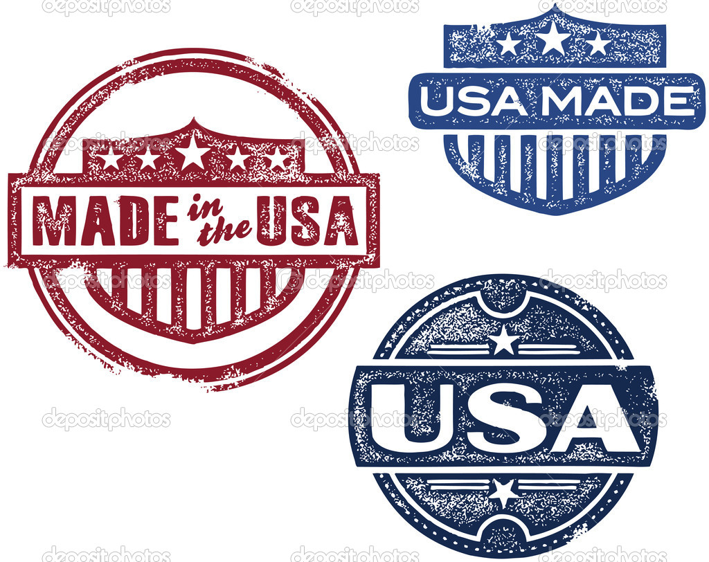 Vintage Made in USA Logos