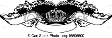 Vintage Royal Crown Clip Art