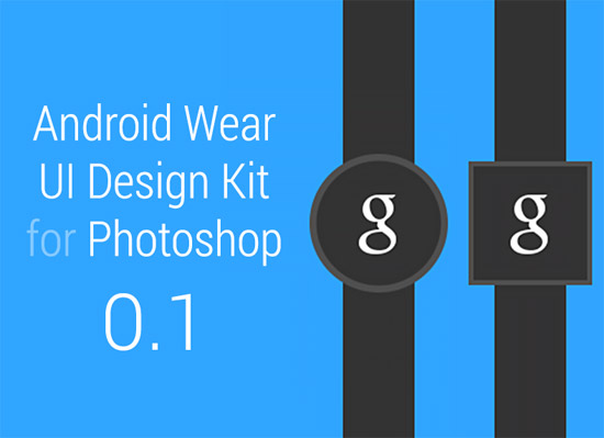 Wear Watch Android Mockups