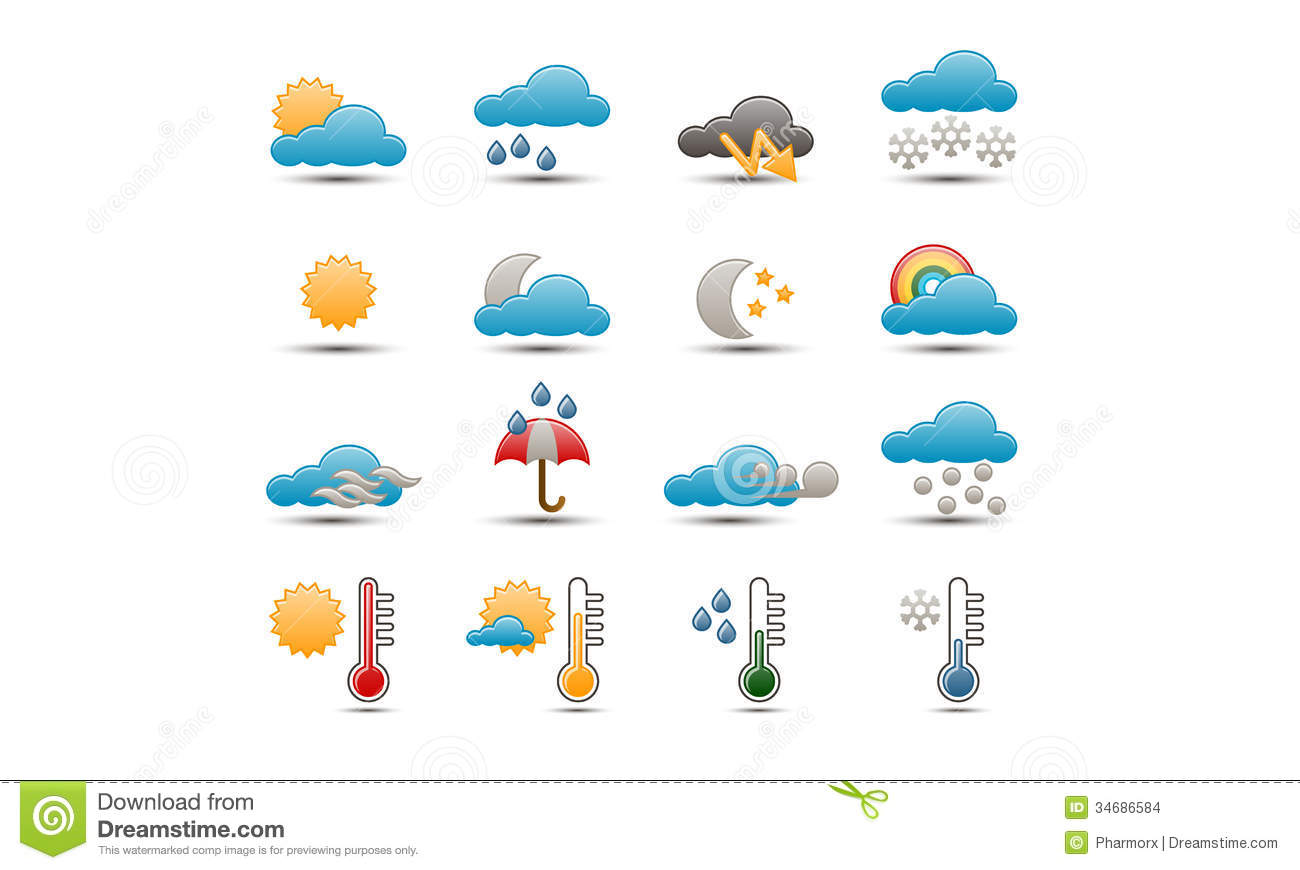 Weather Temperature Icons