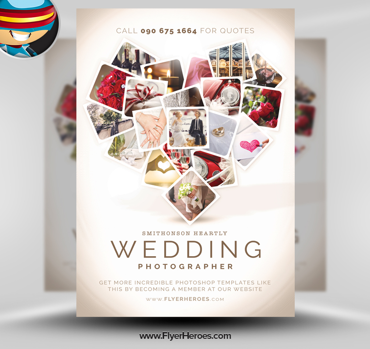 Wedding Photography Flyers Templates Free