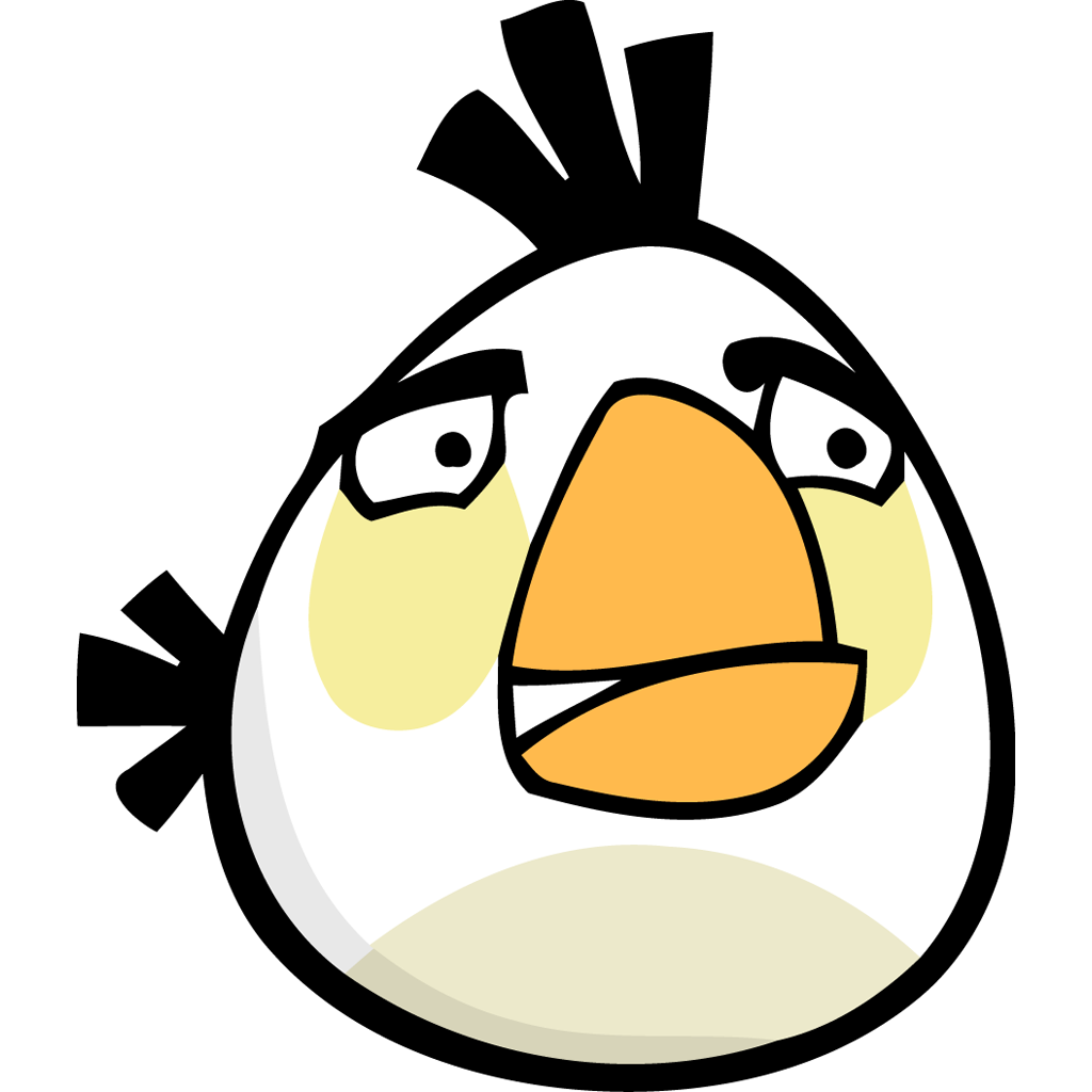 White Angry Bird