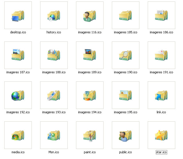 Windows 7 Folder Icons