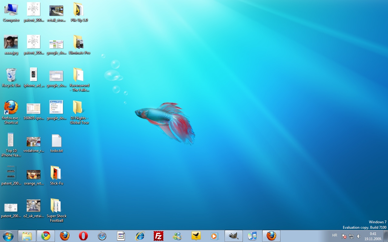 Windows 7 Taskbar Icons