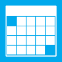 Windows 8 Metro Calendar Icon