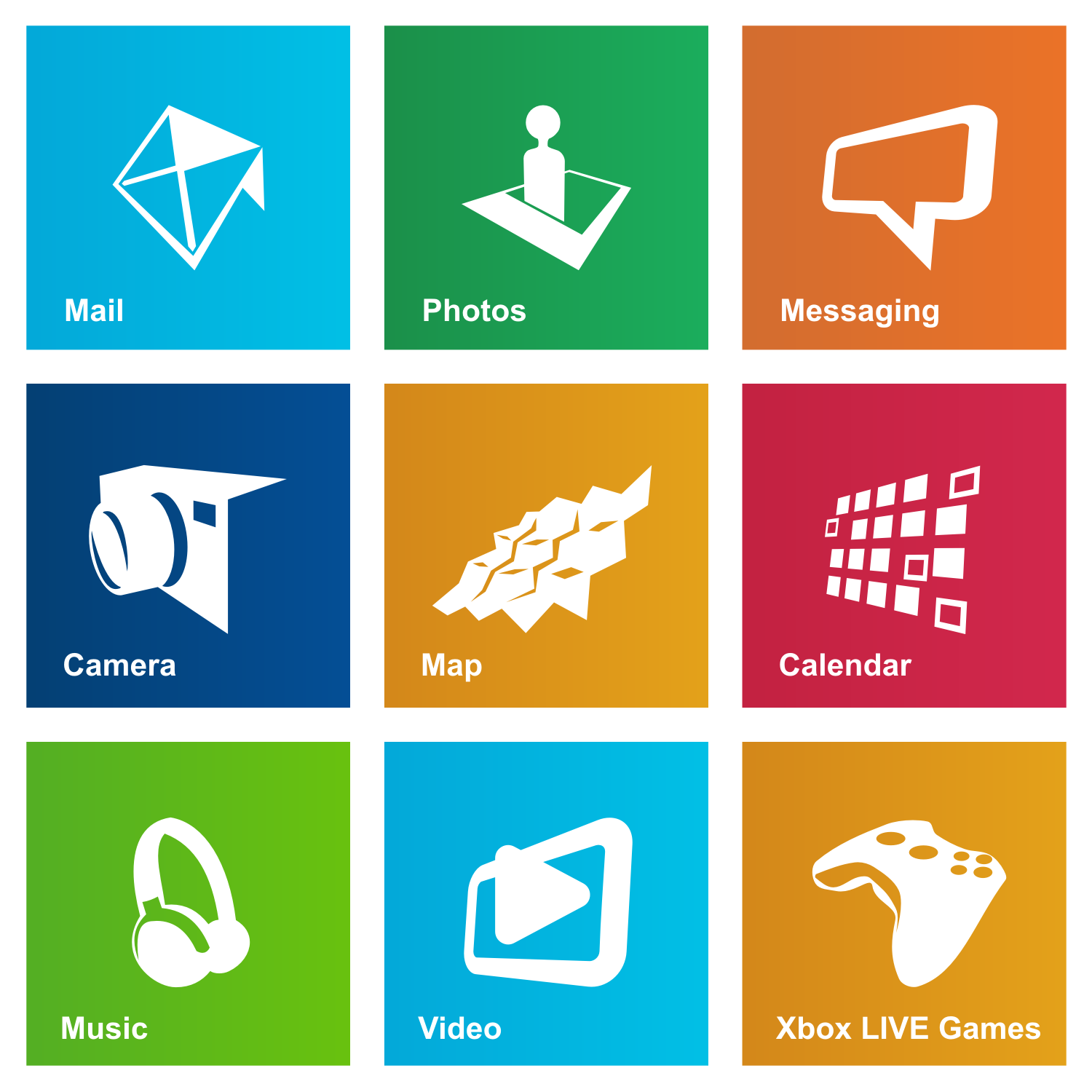 Windows 8 Metro Icon Set