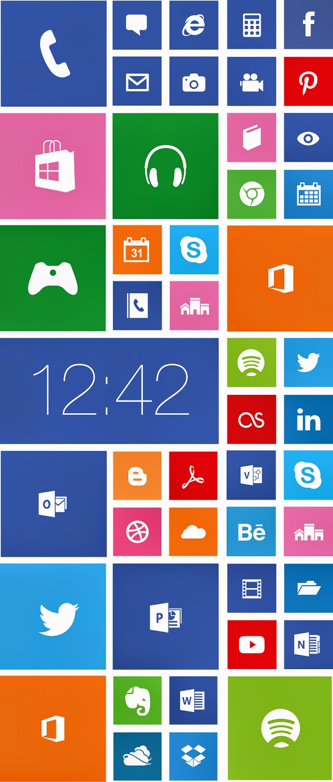 Windows Phone 8 Icons