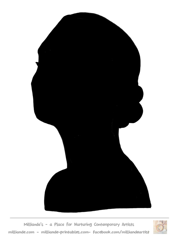 Woman Face Silhouette