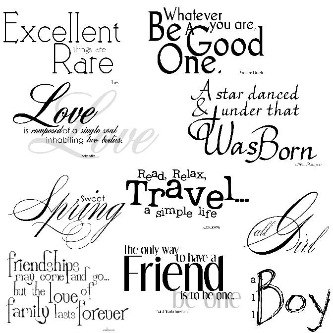 Word Art Fonts Free Download