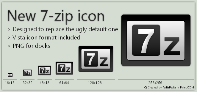 Zip File Icon Windows 7