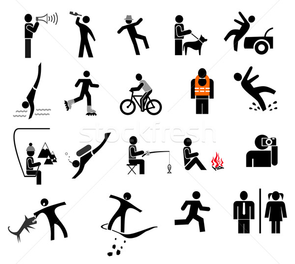 Action People Icons