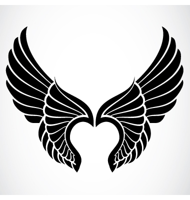 Angel Wings Vector Art