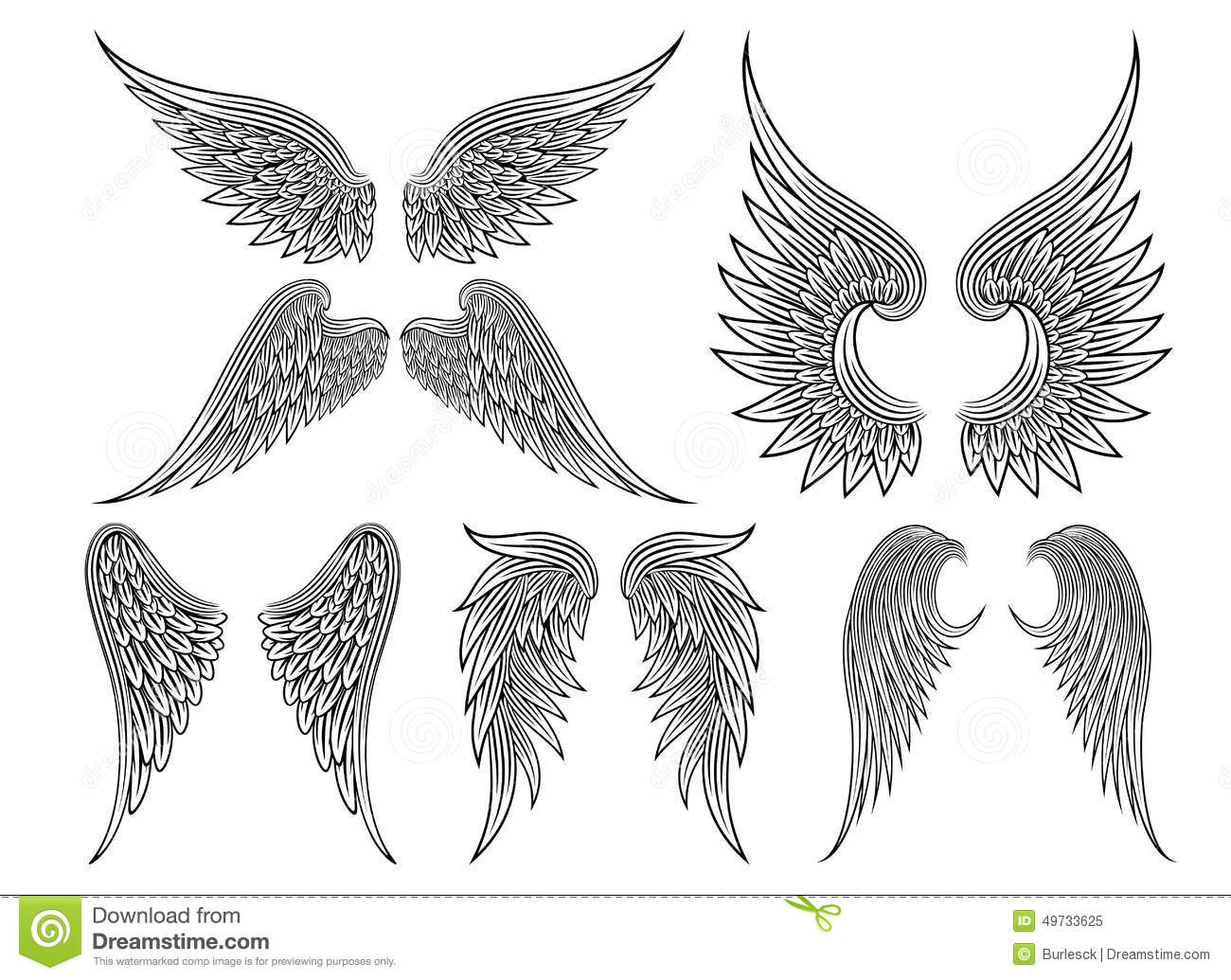 Angel Wings Vector