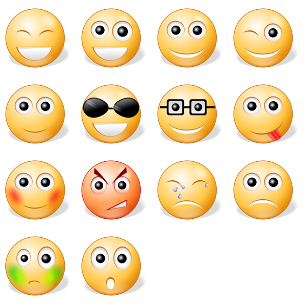 Apple Icons Emoticons