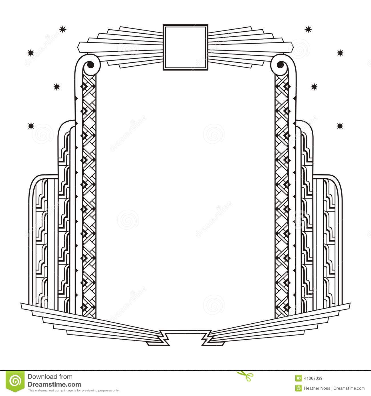 Art Deco Frames and Borders Free Art Deco Frames and Borders Free