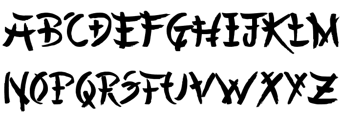 Asian Chinese Style Font
