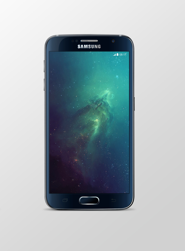 Black Samsung Galaxy S6