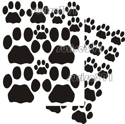 Cat Paw Print Decal