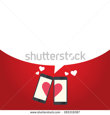 Cell Phone Heart Icon