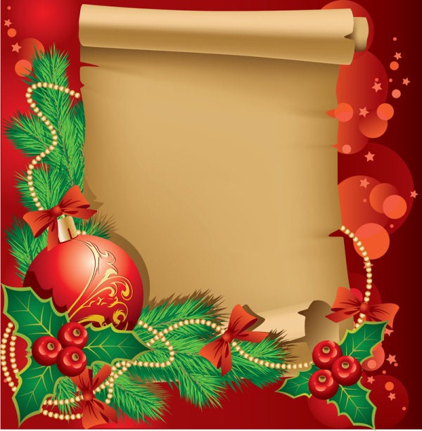 Christmas Border Vector Free