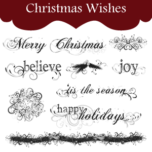 Christmas Font Printables