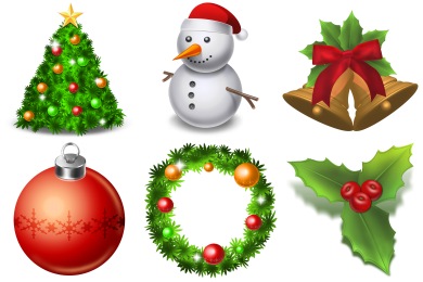 Christmas Icons Graphics