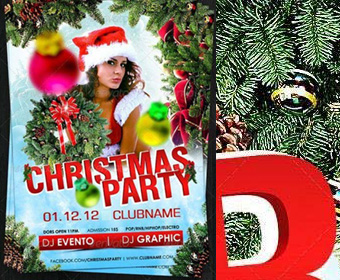 Christmas Party Flyer Free Download