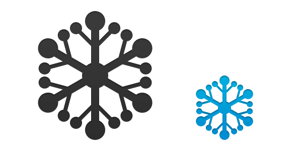 Christmas Snowflake Icons