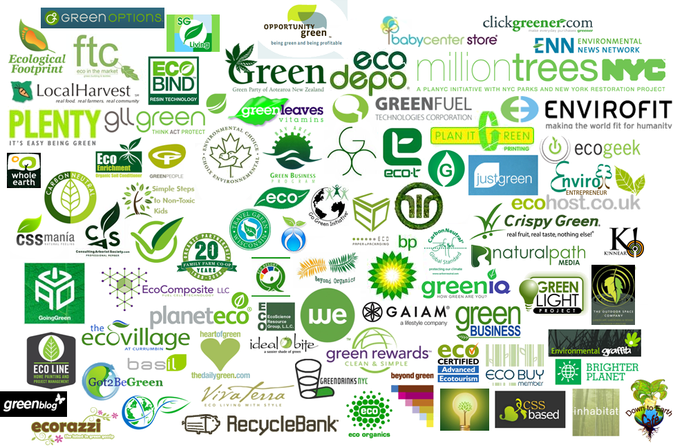 Companies with Green Logos