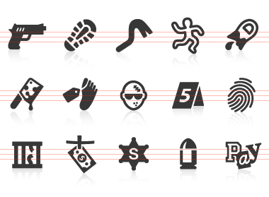 Criminal Clip Art Icon