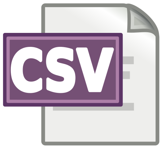 CSV File Icon