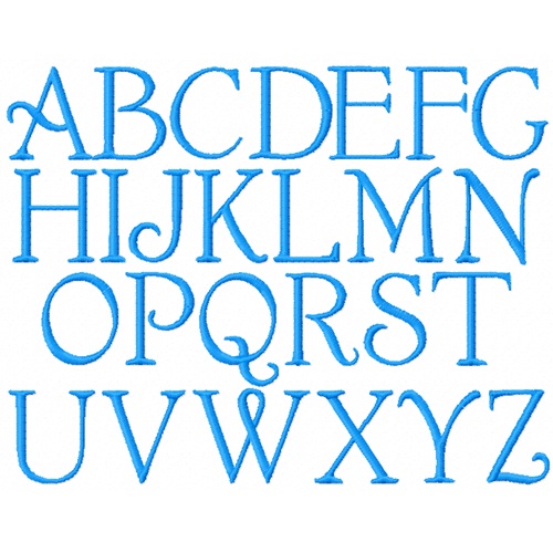 Cute Font Letters Alphabet