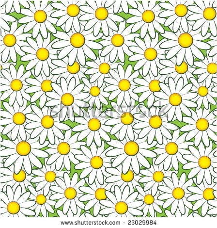 Daisy Seamless Pattern