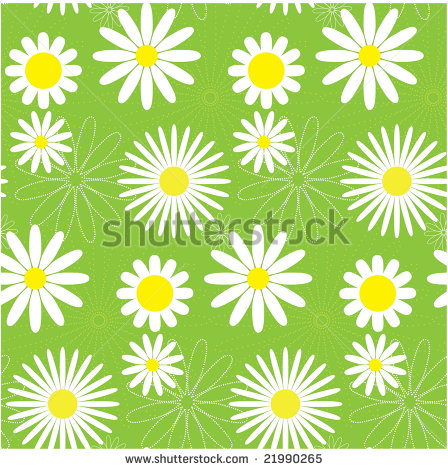 Daisy Seamless Pattern