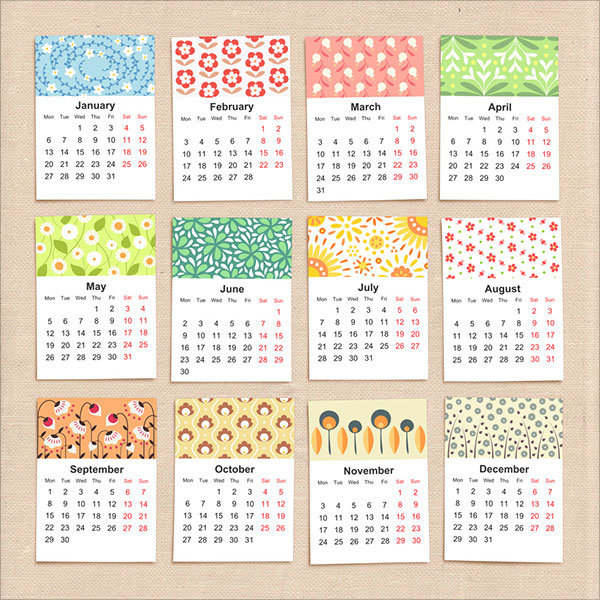 18 Printable 2015 Calendars Graphic Design Images