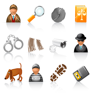 Detective Agency Icons