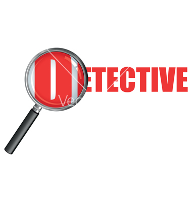 Detective Magnifying Glass Clip Art