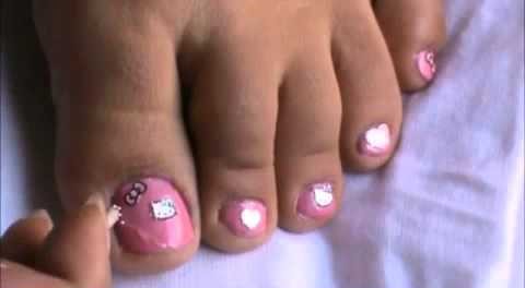 DIY Toe Nail Art Designs